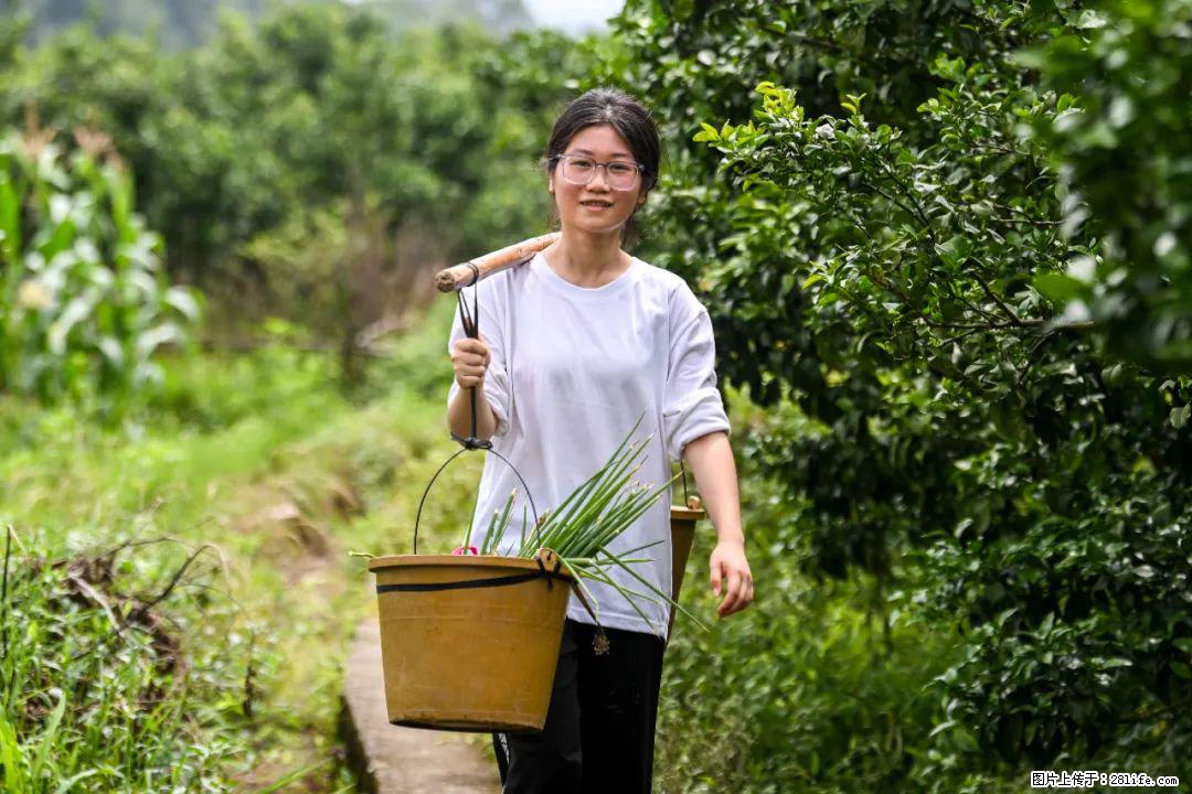 全网追的“扁担女孩”，找了一份暑假工，时薪12元 - 佳木斯生活资讯 - 佳木斯28生活网 jms.28life.net